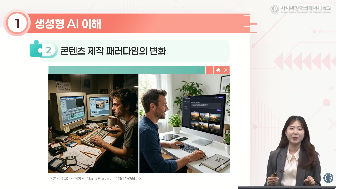 AI를 활용한 콘텐츠 개발
