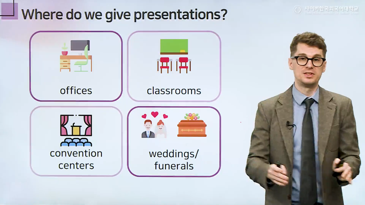 Introduction to presentations in English